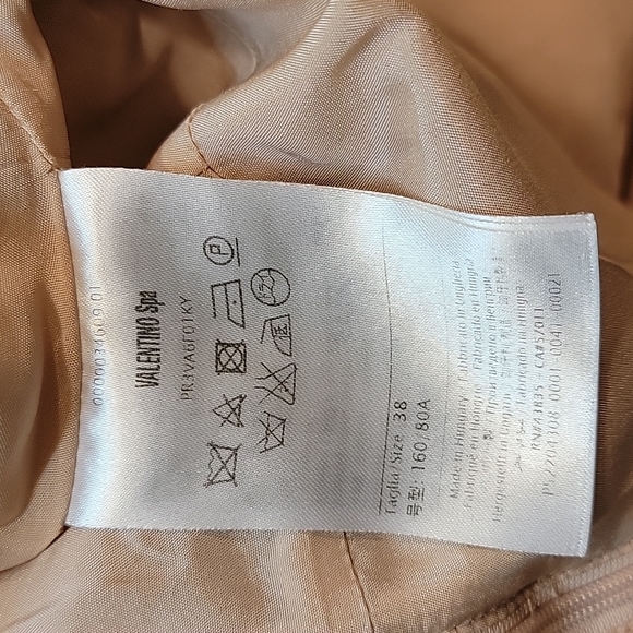 🪡 Valentino Pink Ruffle Skirt Dress, Sz 38 (US 2) - Picture 8 of 12